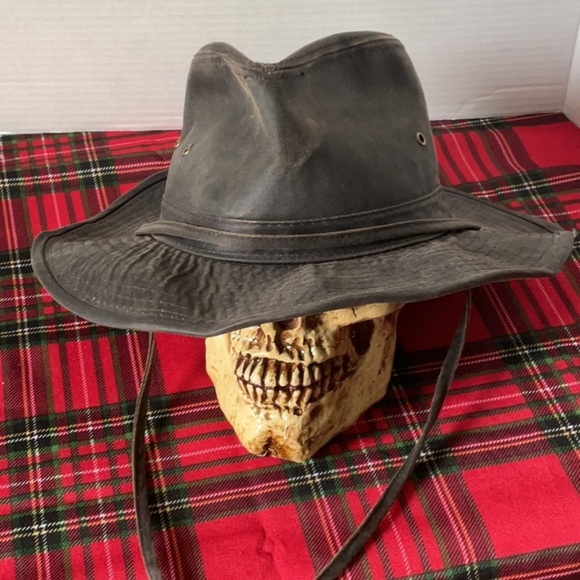 Indiana jones vintage wax cotton shapeable hat - Picture 1 of 4